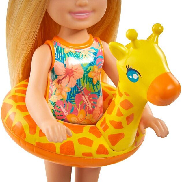 Кукла Barbie Челси с хамелеоном GRT81
