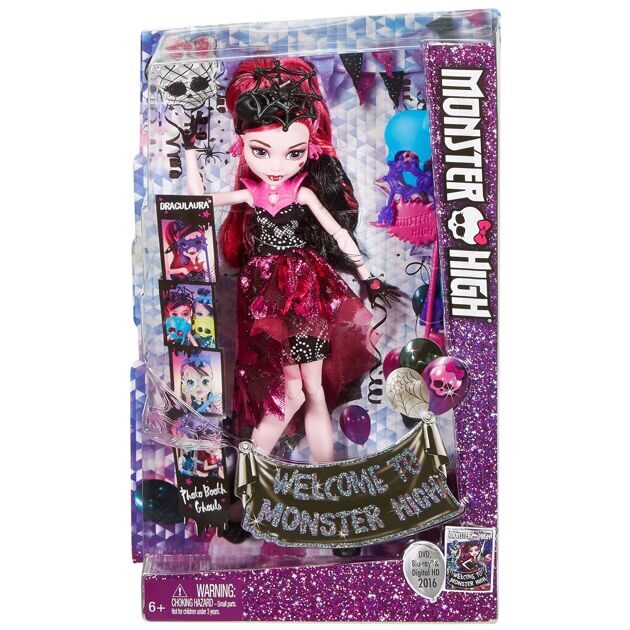 Кукла Monster High Дракулаура Добро пожаловать в Школу Монстров