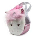 Мягкая игрушка Aurora Единорог белый в сумочке, 20 см