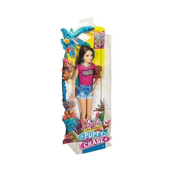 Кукла Barbie Скиппер с питомцем DMB27