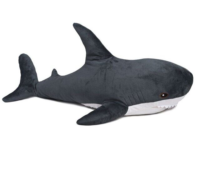 Мягкая игрушка Акула черная Fancy, 47 см