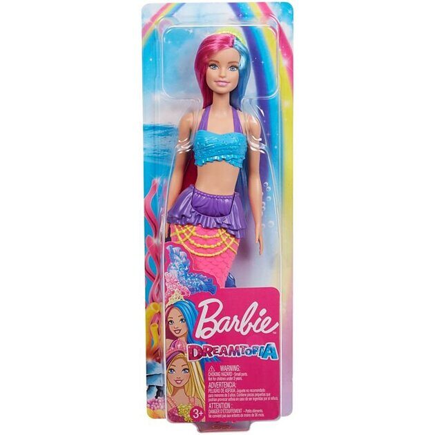 Кукла Barbie Русалка Dreamtopia GJK08