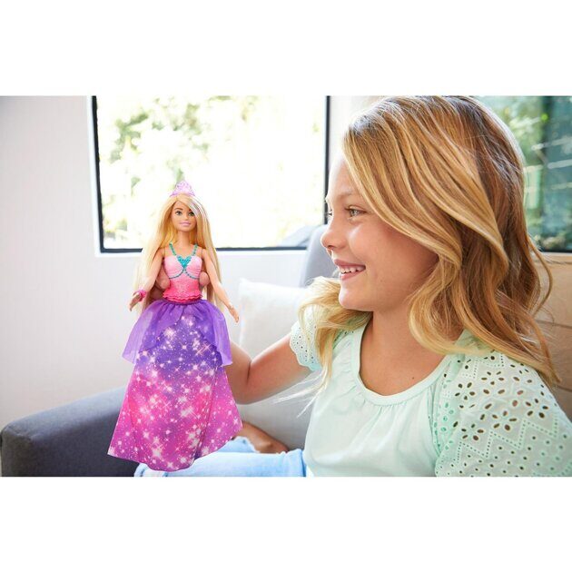 Кукла Barbie Dreamtopia 2в1 Принцесса Русалочка GTF92