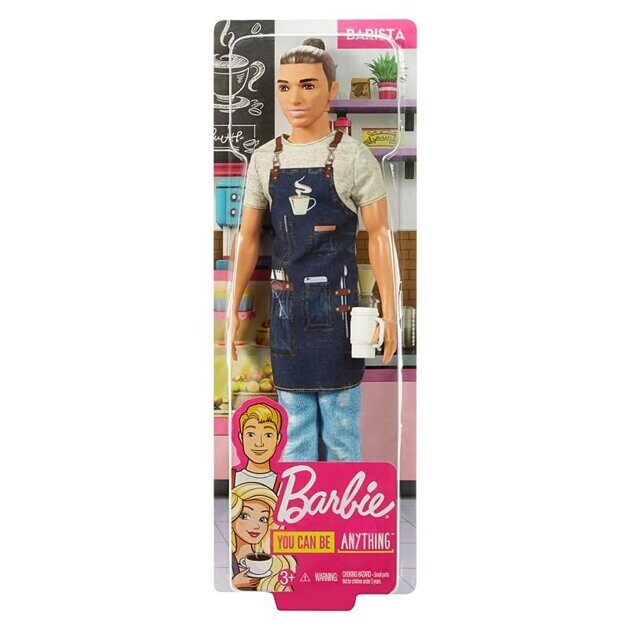 Кукла Barbie Кен Бариста FXP03