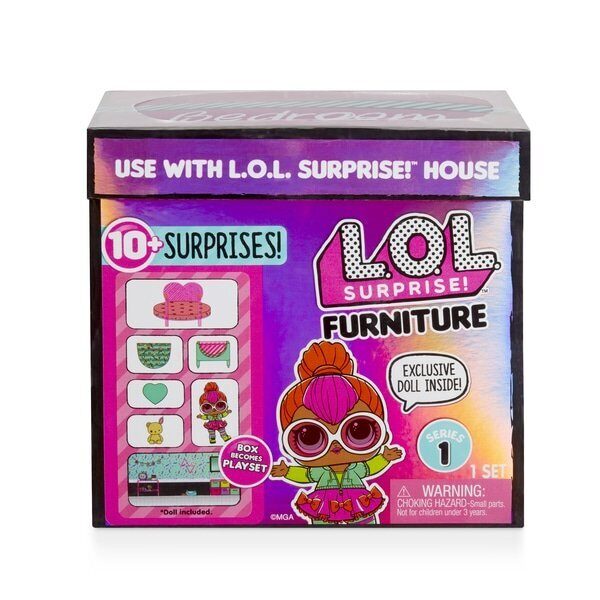 Набор Lol Furniture с куклой Neon Q T и мебелью