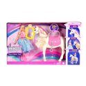 Набор Barbie Приключения принцессы кукла и единорог GML79