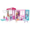 Складной переносной домик Барби с куклой FXG55