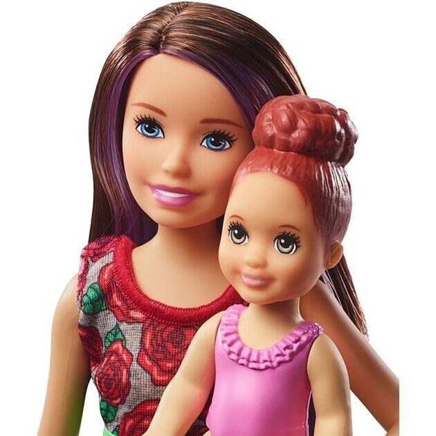 Набор Barbie Няня Скиппер с малышкой FXH05