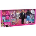 Набор Barbie и Кен с аксессуарами GHT40