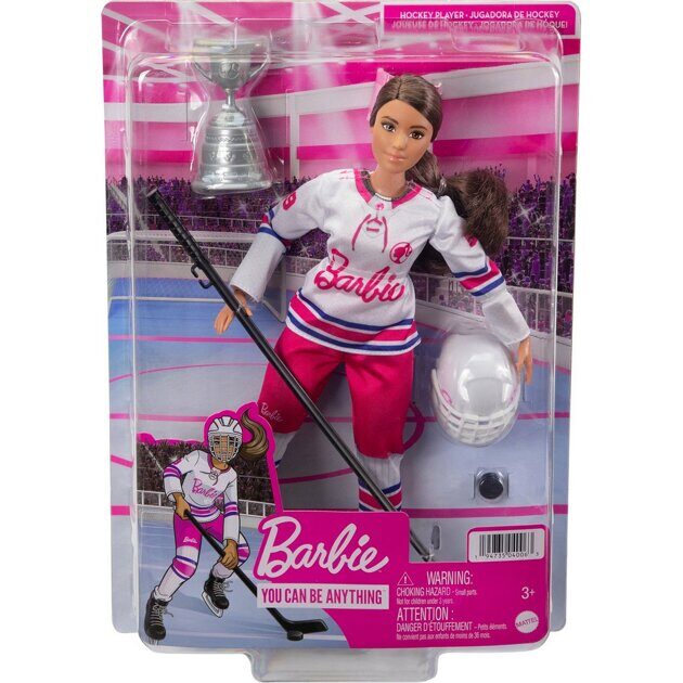 Кукла Barbie Безграничные движения Хоккеистка HFG74