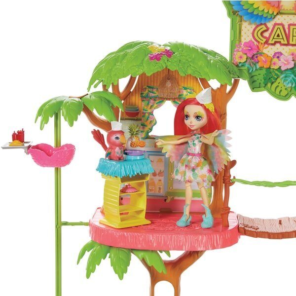 Тропическое кафе Enchantimals с куклой Пикки Какаду