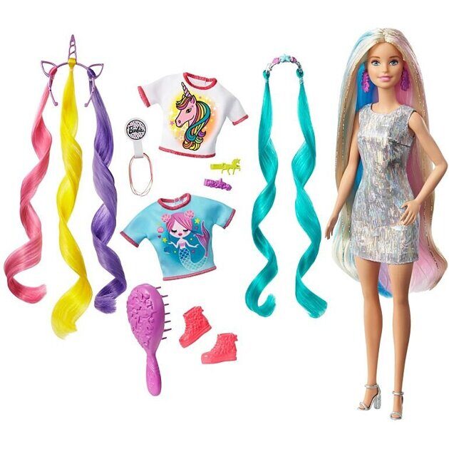Кукла Барби Фантастические волосы GHN04