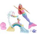 Набор Barbie с маленькими русалочками FXT25