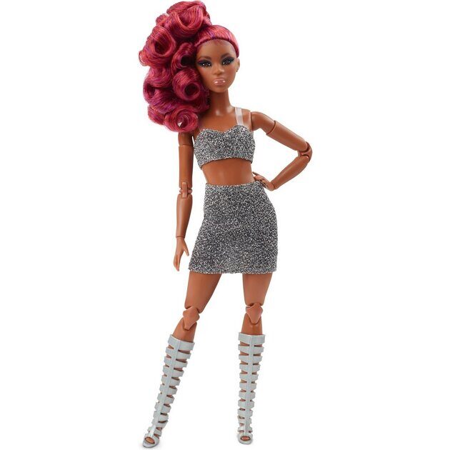 Кукла Barbie Looks Миниатюрная с красными волосами HCB77