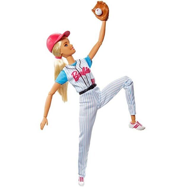 Кукла Barbie Безграничные движения Бейсболистка FRL98