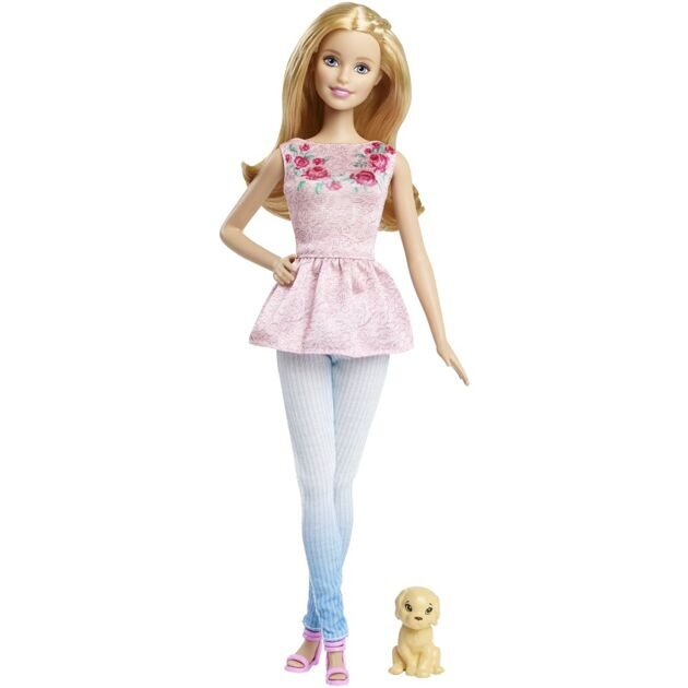 Кукла Барби со щенком CLF97